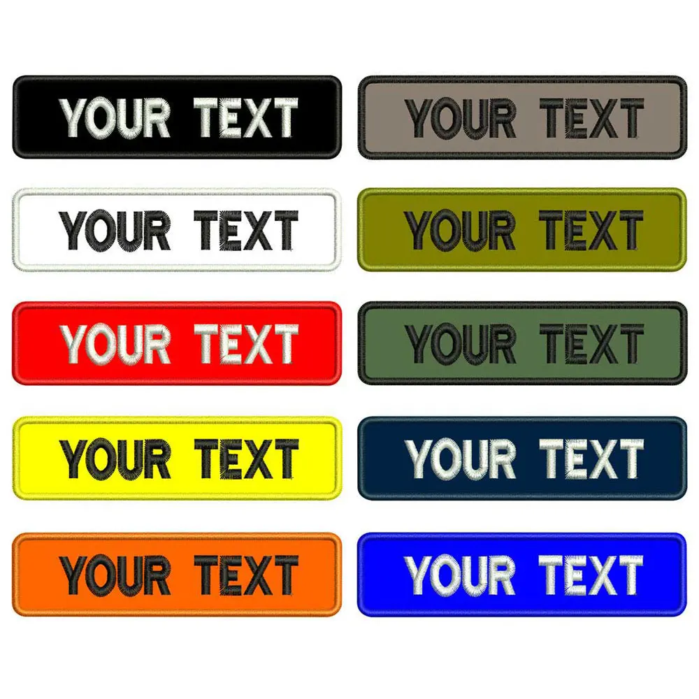 Именные Бирки На Заказ вышитые патчи в стиле панк рок термоклейкая подложка с