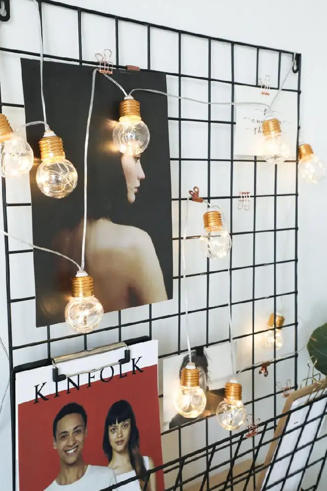 4 м Водонепроницаемая светодиодная лампа в форме шарика небольшой светильник для