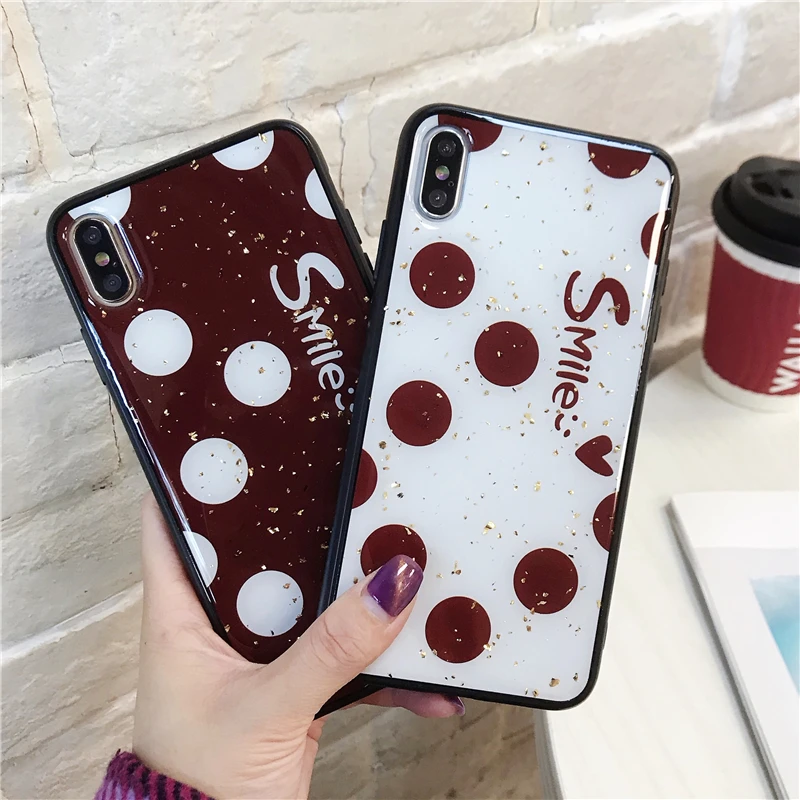 Блестящий волнистый Модный чехол для телефона iphone 8 7 Plus 6 6s эпоксидный X XR XS MAX 10