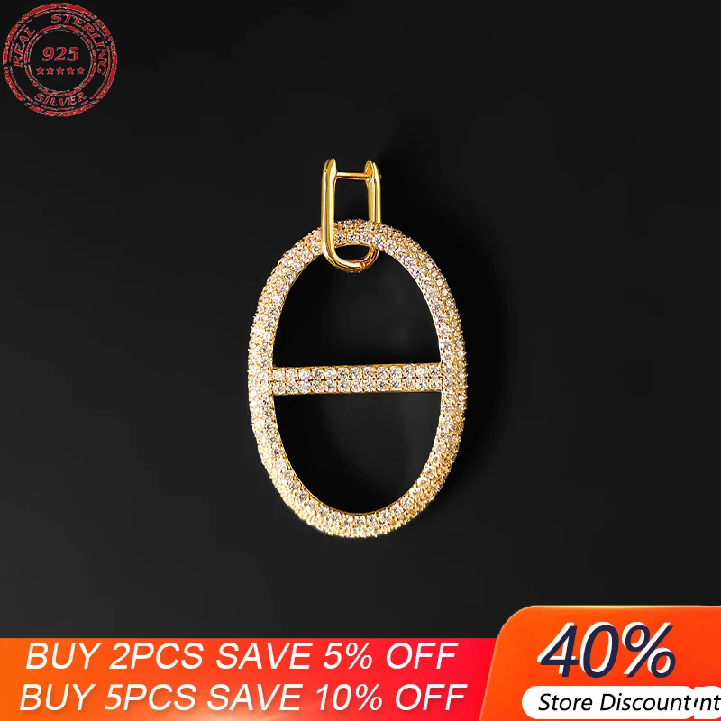 

S925 Стерлинговое Серебро, одинарная свинья в носу, искусственная кожа, светильник ка, роскошный, новый роскошный бренд в августе