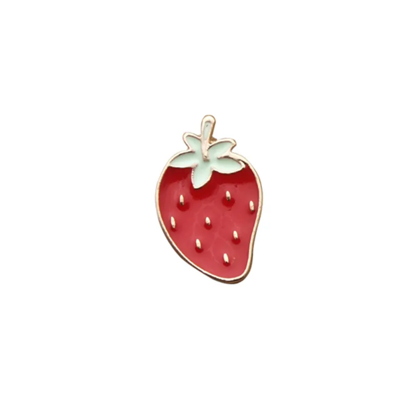 

Fruit Brooch Cute Japanese Cartoon Creative Strawberry Cherry Badges Joker From Girls Bag Decoration Pins