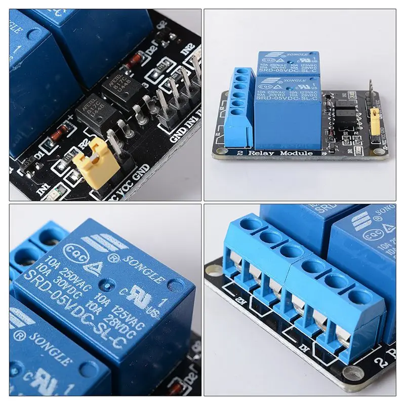 Top-5pcs 5 в канальный релейный модуль с оптроном для ARM Arduino PIC AVR DSP | Обустройство дома