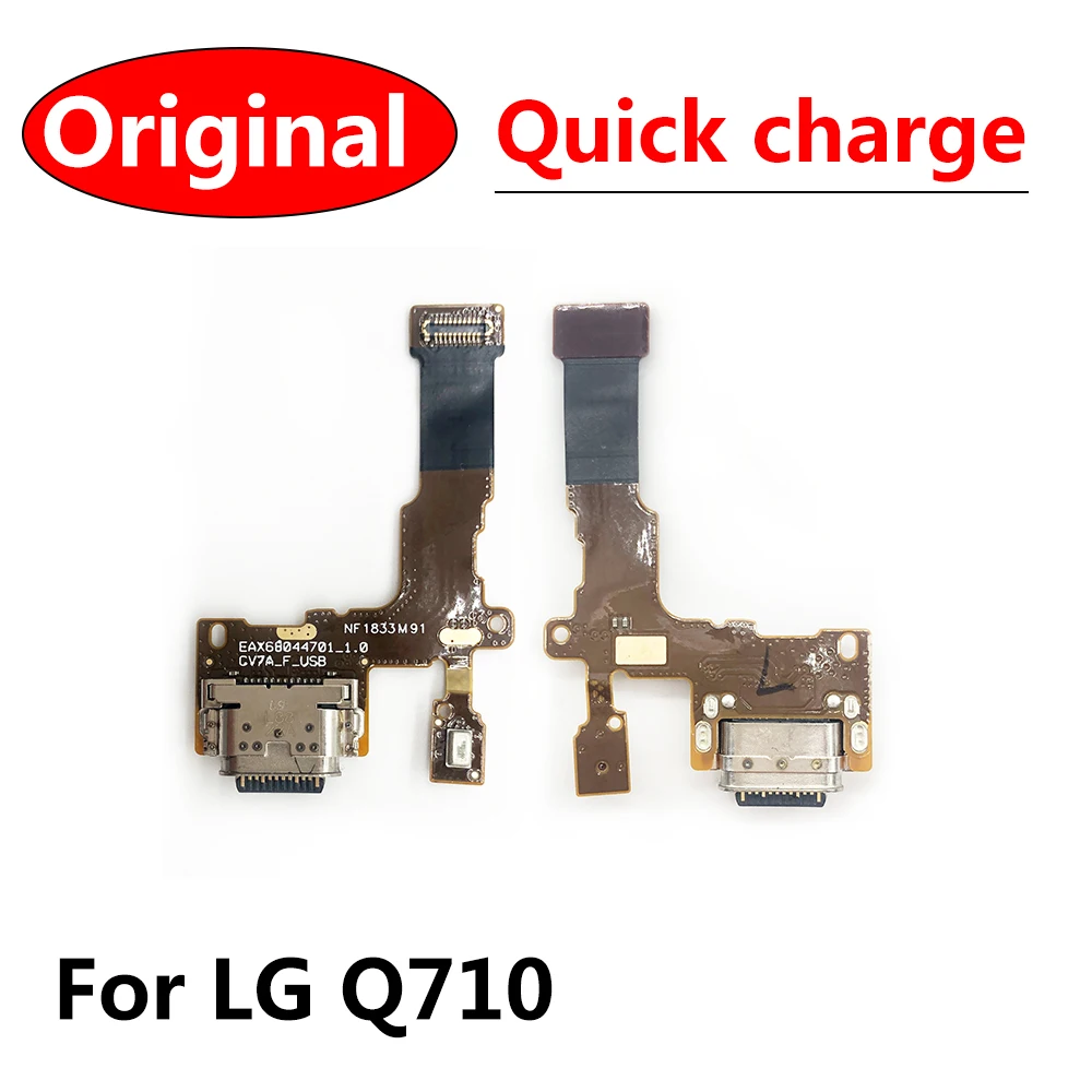 

Original USB Charging Port Charger Board Flex Cable For LG Stylo 4 Q710 Q710MS Q710CS L713DL Dock Plug Connector With Microphone