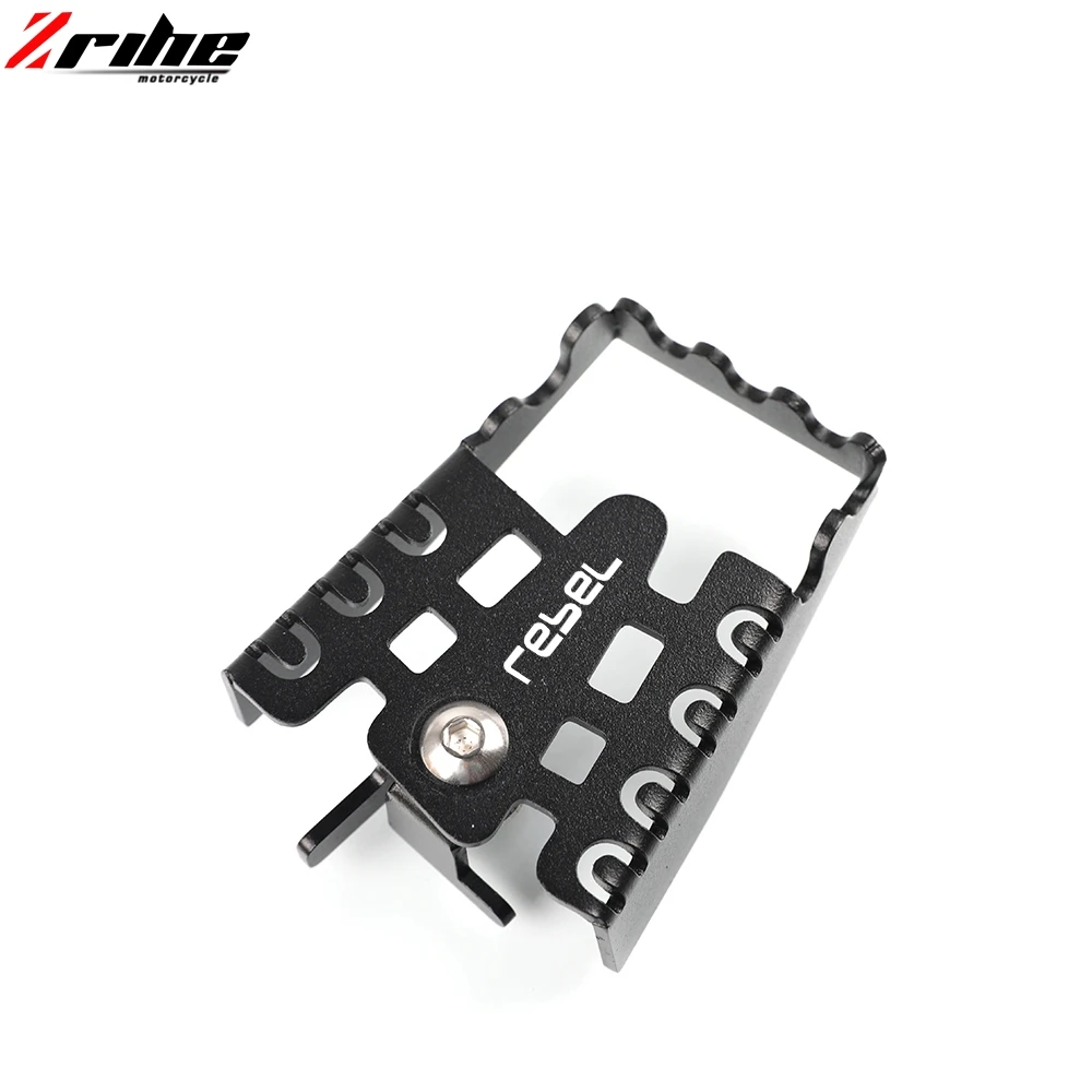 Аксессуары для мотоциклов противоскольжения педаль тормоза Honda Rebel500 Rebel300 CMX500 CMX300