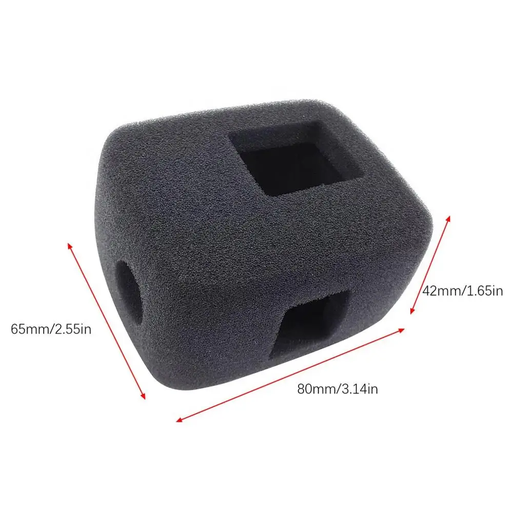 

Foam Windproof Camera Sponge Cover Windslayer Wind Cap Case Noise Reduction Windscreen Frame For Gopro Hero 7 6 5