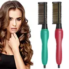 Расческа для выпрямления и укладки волос, 2 в 1