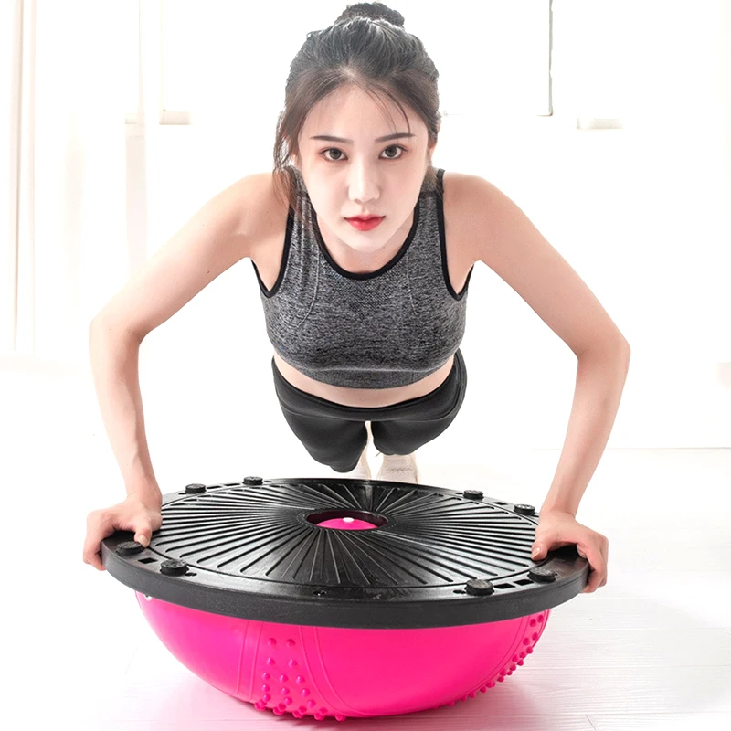 Надувной тренировочный мяч для йоги тренировочное оборудование тренажер