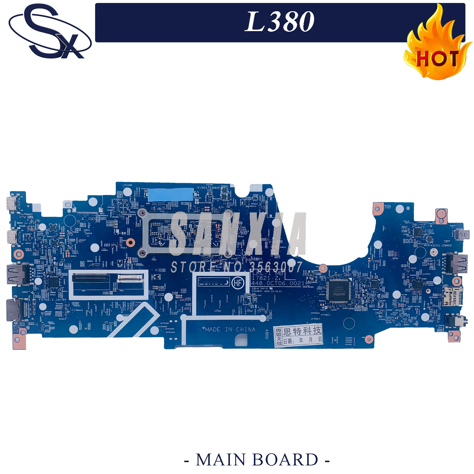 kefu lkl 1 mb 17821 2 laptop motherboard for lenovo thinkpad l380 yoga original mainboard i3 7130u free global shipping