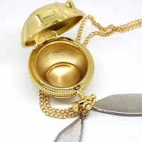golden snitch can be opened pendant keychain quidditch cosplay accessories kid halloween christmas birthday gift prop