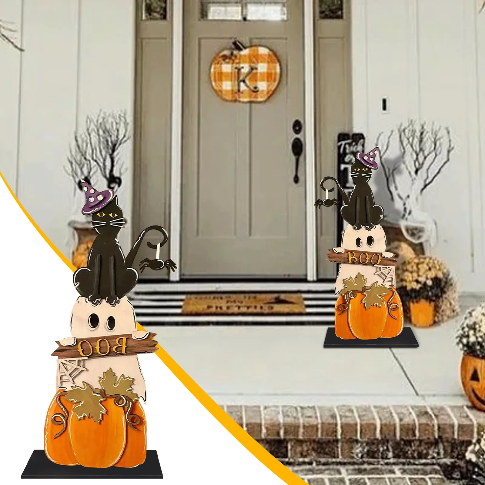 Аксессуары для украшения на Хэллоуин украшение крыльца знак