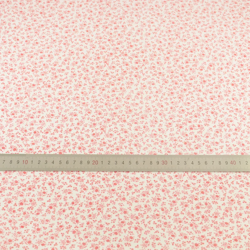 Новое поступление 2016 хлопчатобумажная ткань Tecido с рисунком красных цветов и