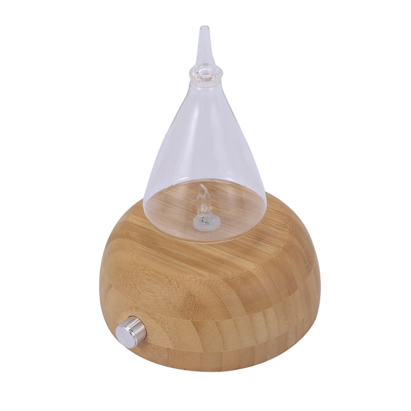 

Glass Reservoir Nebulizing Pure Essential Oil Aromatherapy Diffuser, Auto Shut Off/ Led Light Aroma Humidifier For Home Office(U