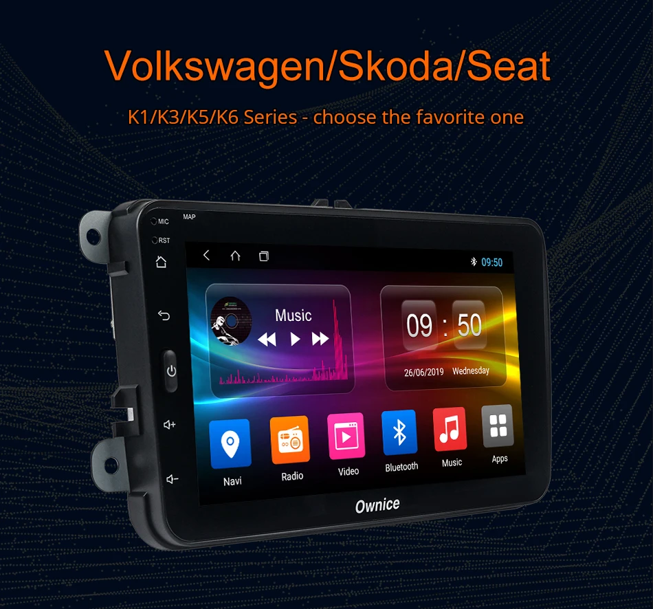 Ownice Android 10 0 автомобильное радио GPS для Volkswagen Passat CC Golf 5 6 EOS sharan Tiguan Авто Аудио