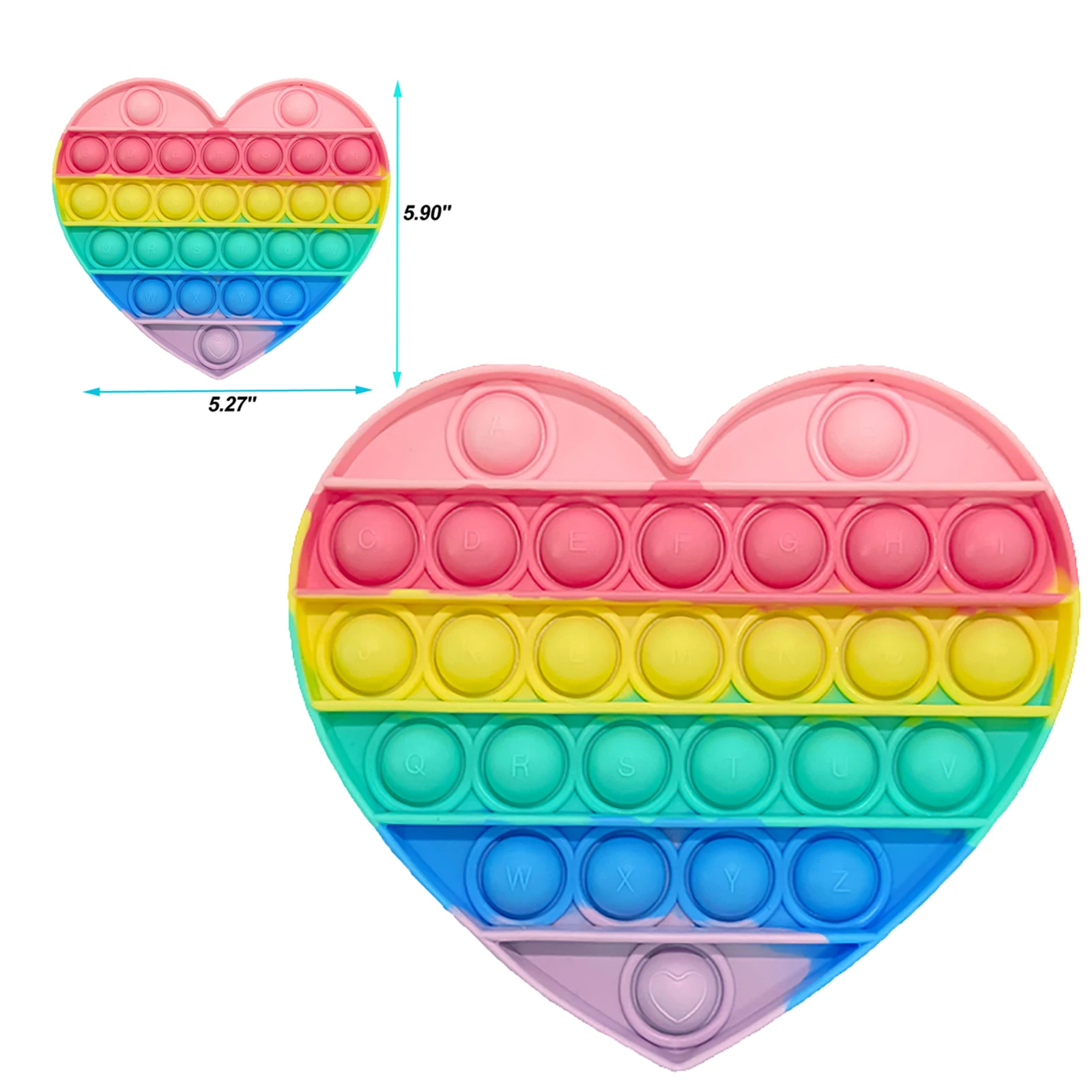 

1 шт., силиконовая игрушка для снятия стресса