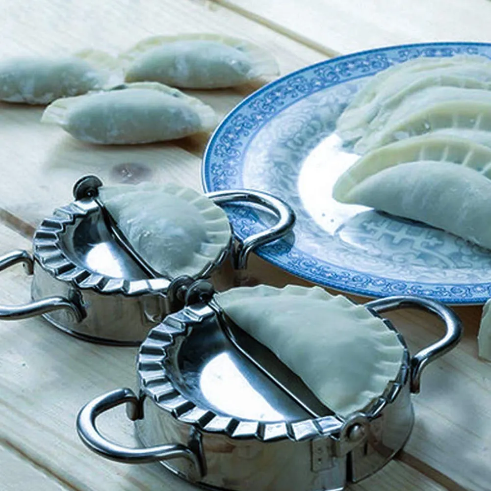 

3Pcs/Set Kitchenware Multifunction Stainless Steel Ravioli Mould Dumplings Cutter Dumpling Maker Form Wrapper Presser Molds-30