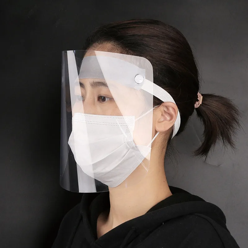 Унисекс Крышка Прозрачная анти пыльная Рыбацкая шапка теплая маска Защитная