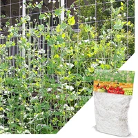 garden plant climbing net polyester tomatoes vine grow support trellis netting support plant grow holder garden supplies