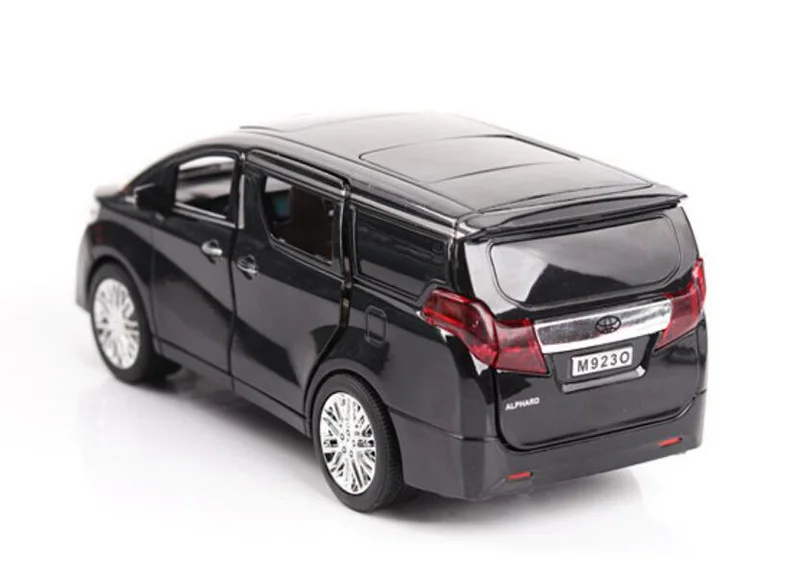 20,3 см металлический сплав 1:24 Масштаб классический Alphard Авто няня Автомобиль Ван откатная Модель литья под давлением автомобильные коллекции подарки для детей