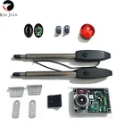 Автоматический двойной барьер swing arm шлагбаум двигатель открывалка линейный привод двигатели для автомобиля комплект с дистанционное управление