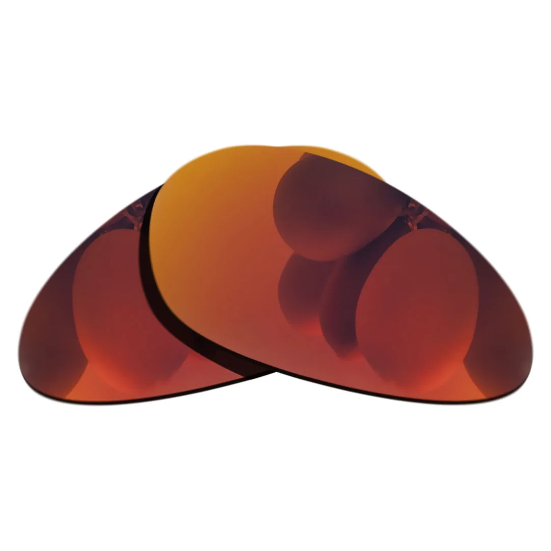 

Polarized Replacement Lense For-Oakley Minute 2.0 Sunglasses Frame True Color Mirrored Coating - Fire Red Color Options