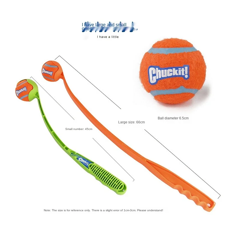 

Pet Ball-Throwing Rod Pet Dog Toy Ball Large Ball Throwing Device Tennis Transmitter Set Golden Retriever