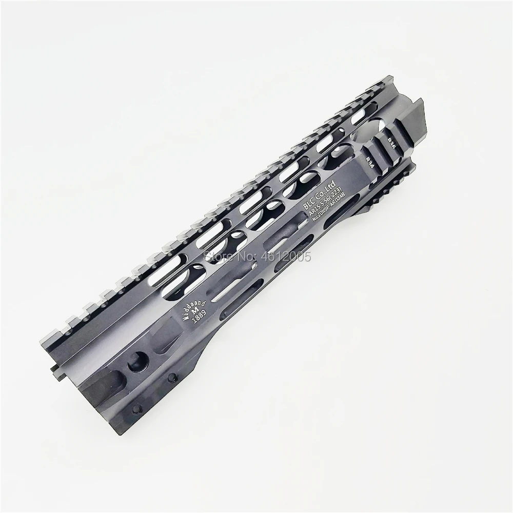 7 10 12 15 дюймов тактический ar 15 AR15 MLOK handguard поплавок супер тонкий Handguard Quad Rail стальная гайка для M4 M16