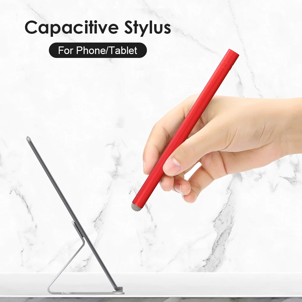 

Универсальный стилус для сенсорных экранов, сетчатый волоконный наконечник, емкостный стилус для iOS, Android, смартфонов и планшетов