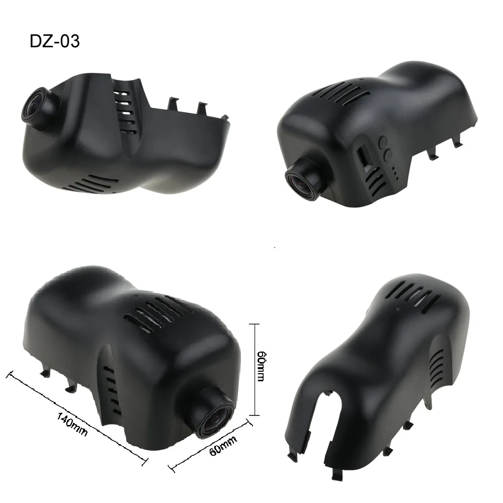 SINOSMART Novatek 96658 автомобильный Wifi DVR для Volkswagen Polo Passat Touran Tiguan Bora Magotan Golf и т. Д. Управление приложением SONY IMX323