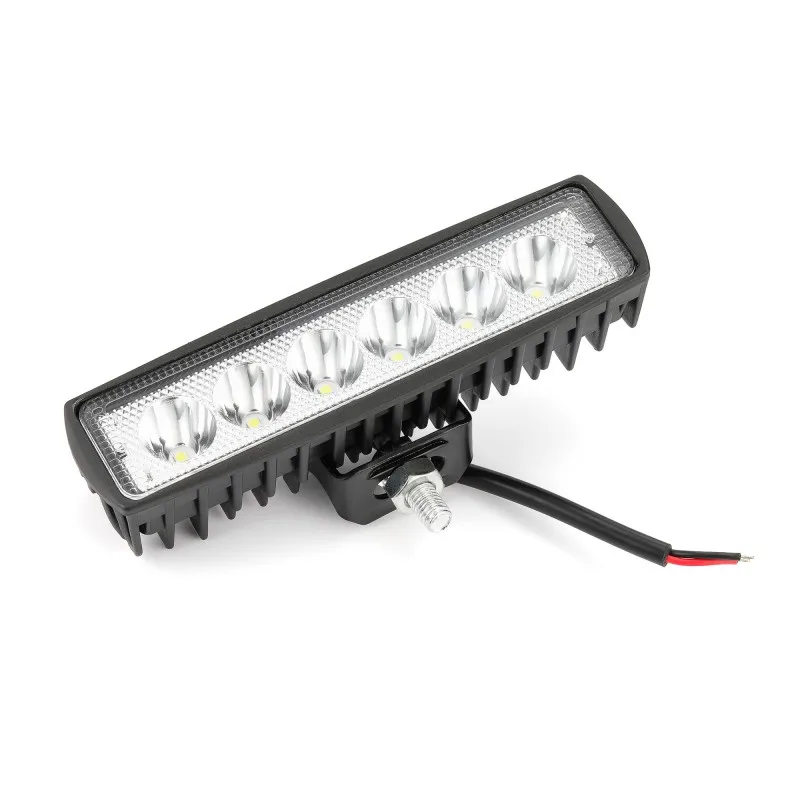 6x1 9x1 дюйм 18 Вт 12 В LED дальнего света Противотуманные фары внедорожный