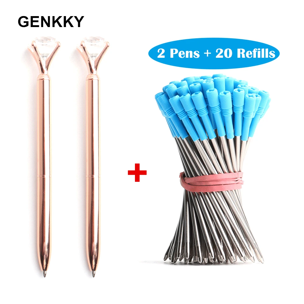 Шариковая ручка с большим флеш-накопитель со стразами металлические стержни для