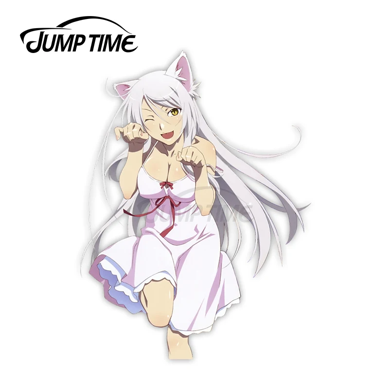 Виниловая наклейка на автомобиль уайфу с изображением сексуальной девушки из