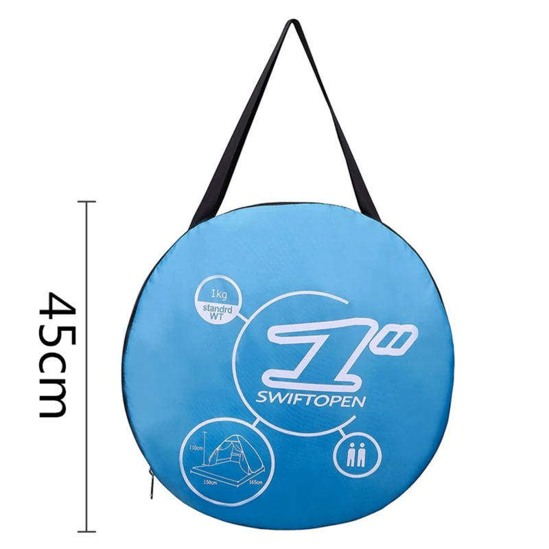 

Automatic Tent 3-4 Person Camping Tent Easy Instant Setup Protable Backpacking For Sun Shelter Travelling Hiking