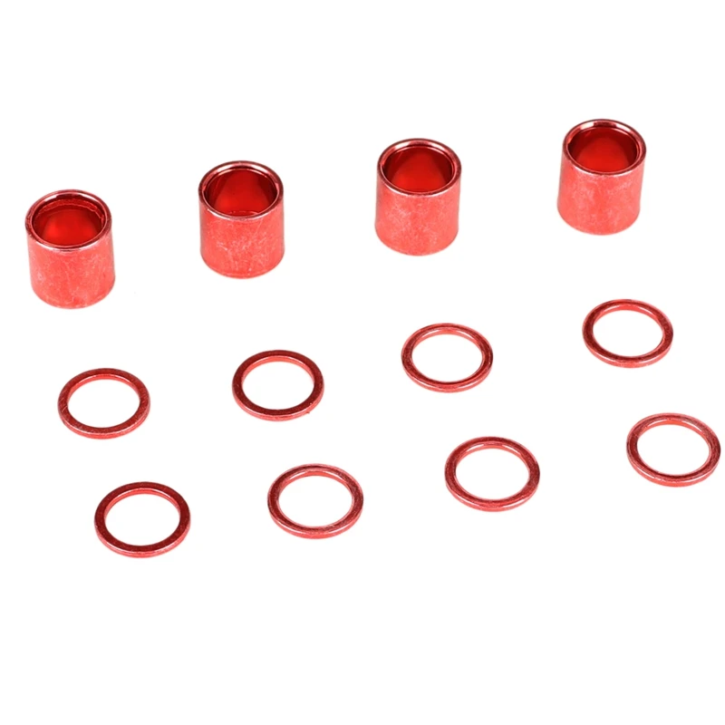 

AKAGEAR 4Pcs Skateboard Wheels Bearing Spacer Scooter Wheel Bearing Spacer Roller Skates Bearing Bushing Skating Spacers