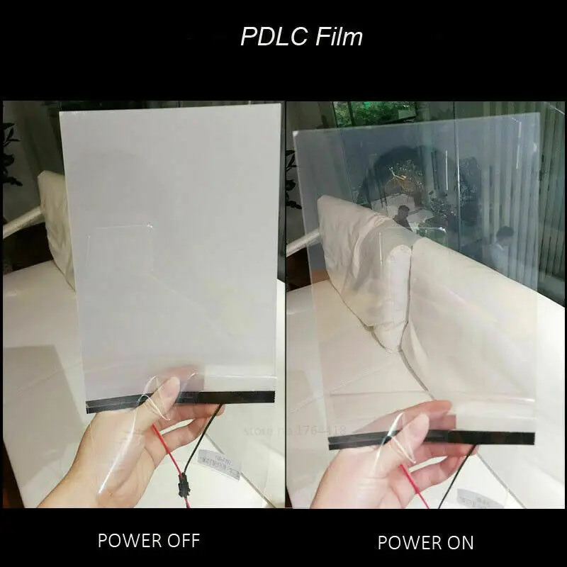 Смарт-пленочное окно HOHOFILM 106 см x 230 Smart PDLC Волшебная переключаемая стеклянная