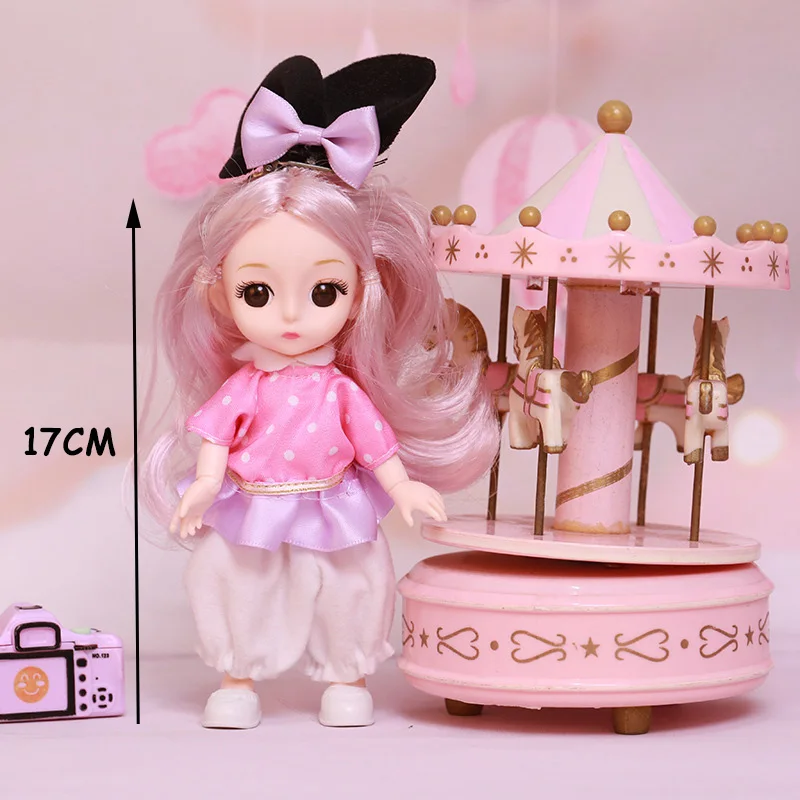 Кукла шарнирная 17 см 13 дюймов с одеждой|Куклы| |