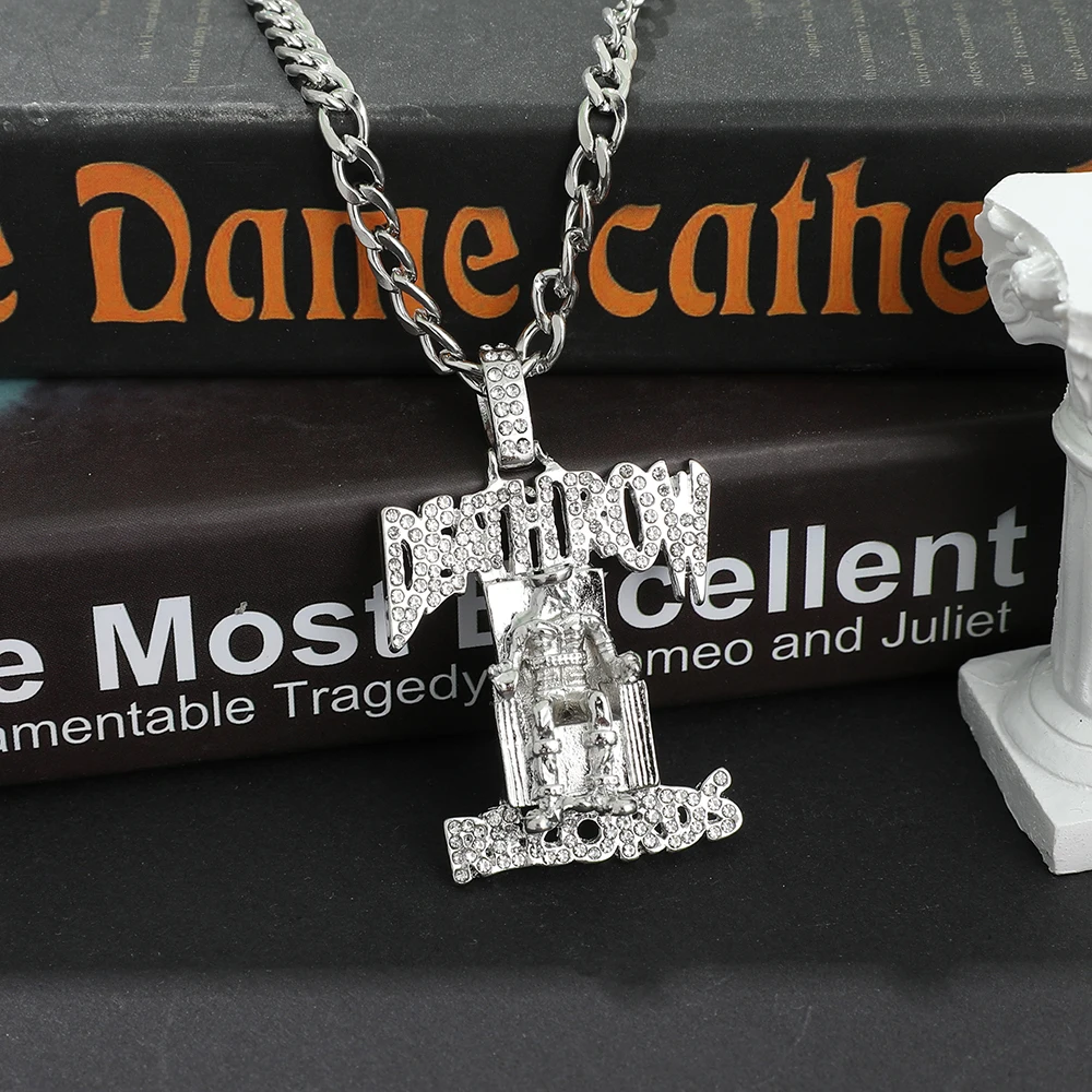 Хип-хоп Кубинский цепи ожерелье цвета: золотистый серебристый Цвет форме