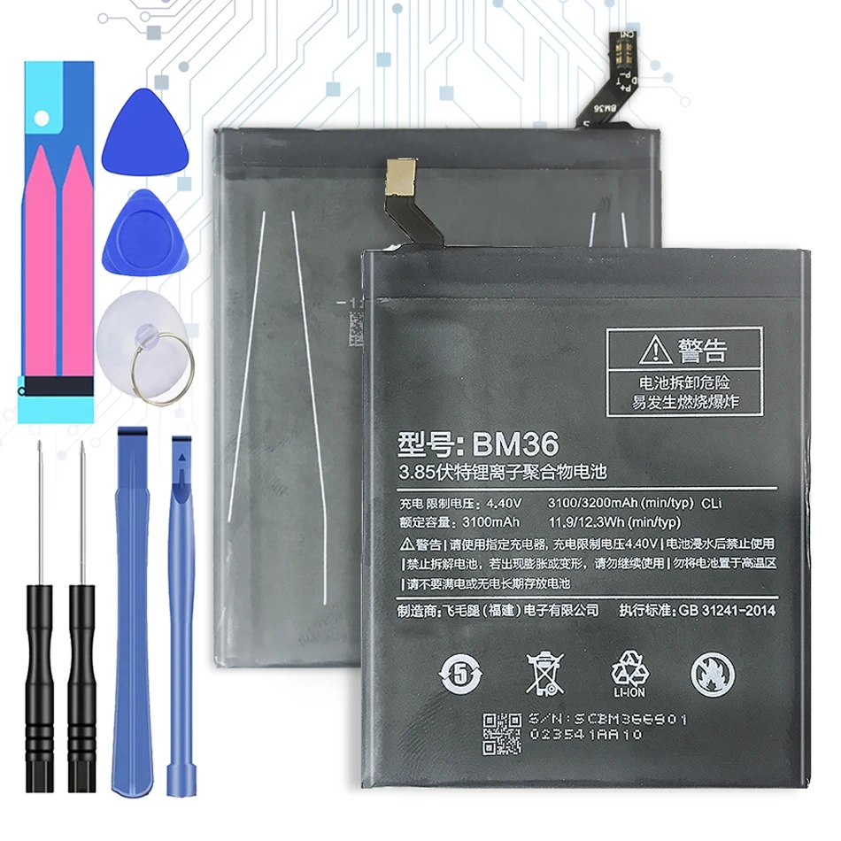 

Аккумулятор BM36 для Xiaomi Mi 5S, mi 5S, Xiaomi Mi 5S, mi 5 S
