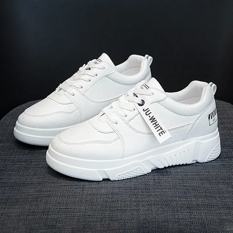 

Women's Shoes 2021 Spring New Korean Fashion Sports Casual Shoes Versatile Breathable Low Top Board Shoes Small White Shoes35-40