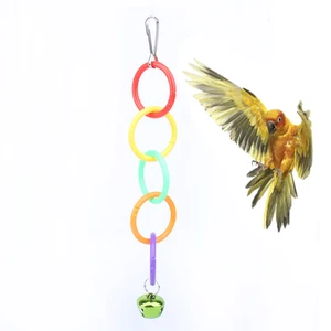 Африканские серые попугаи, игрушки для птиц, коккатиков и искусственных аксессуаров, колокольчики, окунь, попугай, украшение, игрушка, попугай