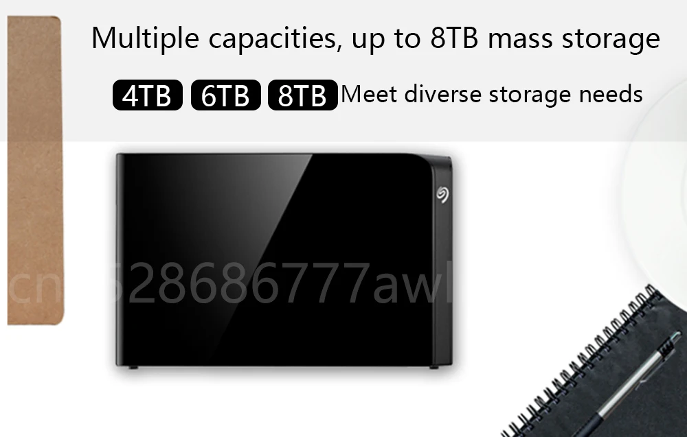 Seagate 3,5 дюймов внешний жесткий диск большой емкости мобильный жесткий диск USB3.0 Расширенный USB Рабочий стол концентратора мобильный жесткий диск