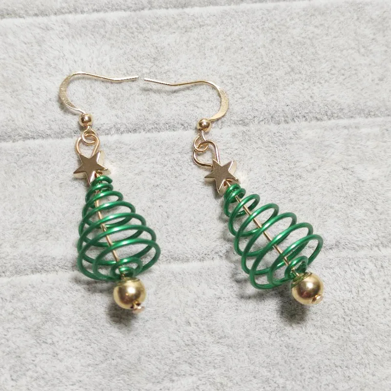 2020 новые рождественские серьги подвеска Рождественская елка снежинка Антилопа