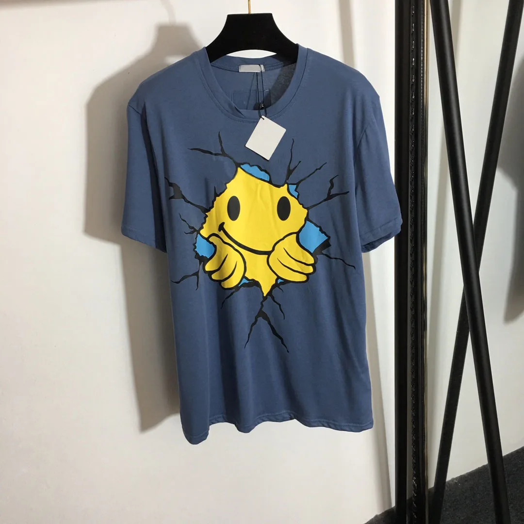 

printing Tshirt F3340 Ladies Casual Round Neck Top Brand Tee Tops Women fashion Loose short sleeves Tshirt Women