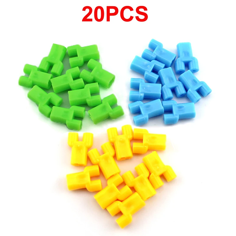 

20PCS 3-way Fork Y-type Connector Hole Dia 2mm Connection Parts for RC Handmade Toys Car Boat DIY Model Assembly Accessories