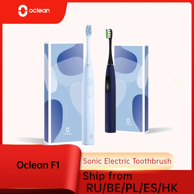 

Oclean F1 Sonic Electric Toothbrush Rechargeable Waterproof 3 Modes for Adult Smart Tooth brush Ultrasonic Toothbrush Cleaner