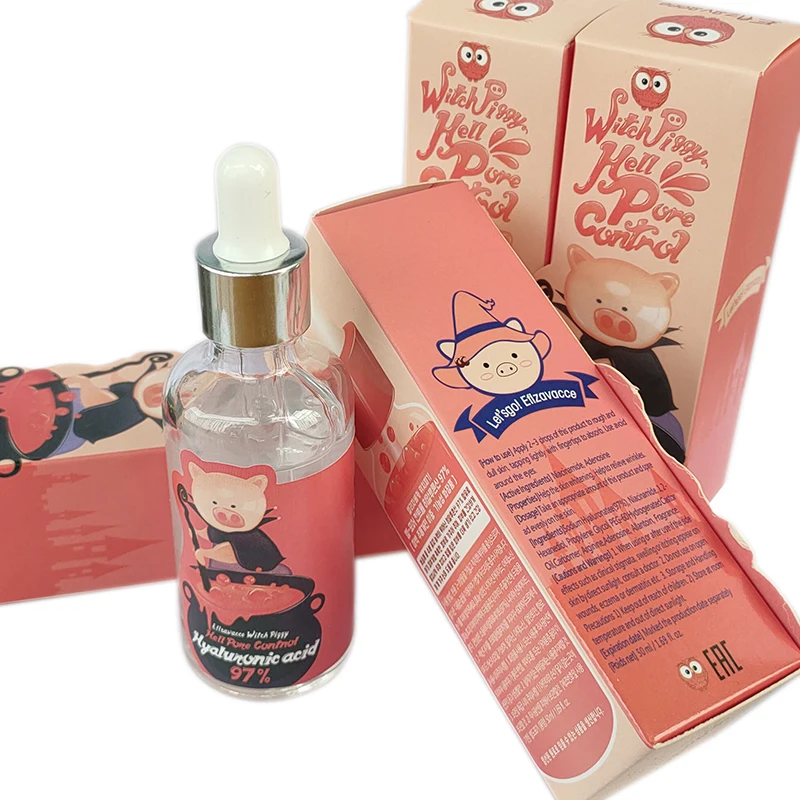 Корейская косметика Witch Piggy Hell Pore Control 50 мл гиалуроновая кислота 97% сыворотка для