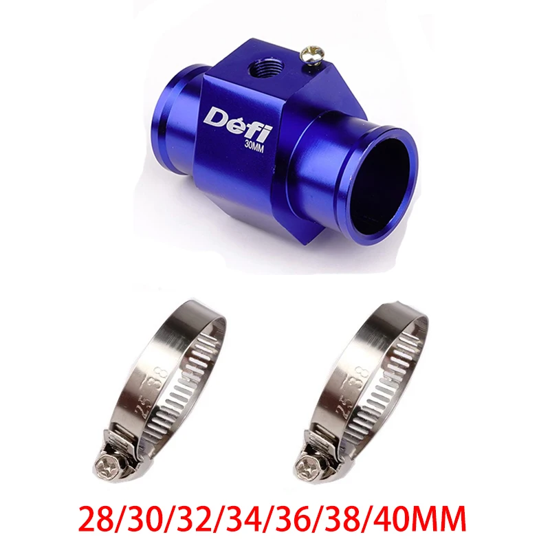 Автомобильный датчик температуры воды адаптер шланга радиатора синий