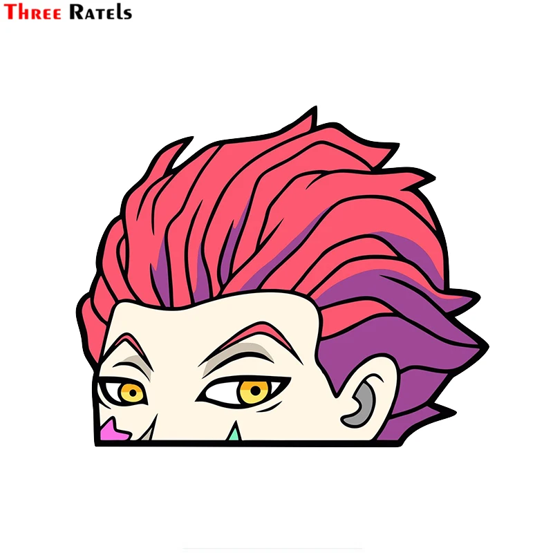 

Three Ratels FC624 HISOKA MOROW PEEKING funny car stickers auto sticker laptop decal