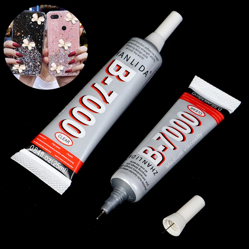 

B7000 Mobile Phone Repair Glue 15ml Industrial Strength Sticker Smartphones Tablets Screens Gems Diy Crafts Adhesive Small Smell