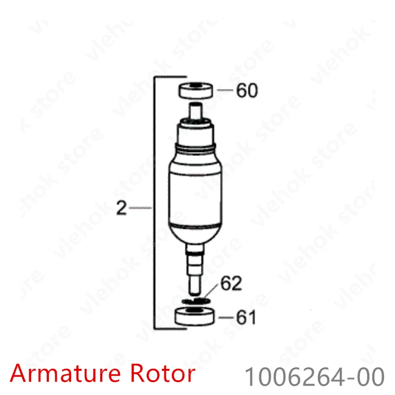 Ротор арматуры для DEWALT D26441 1006264 00 аксессуары электроинструмента детали