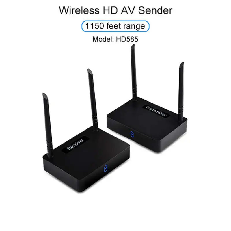 ABGN Hot-Hd595 3D голографический проектор беспроводной Hdmi передатчик приемник видео 5 8